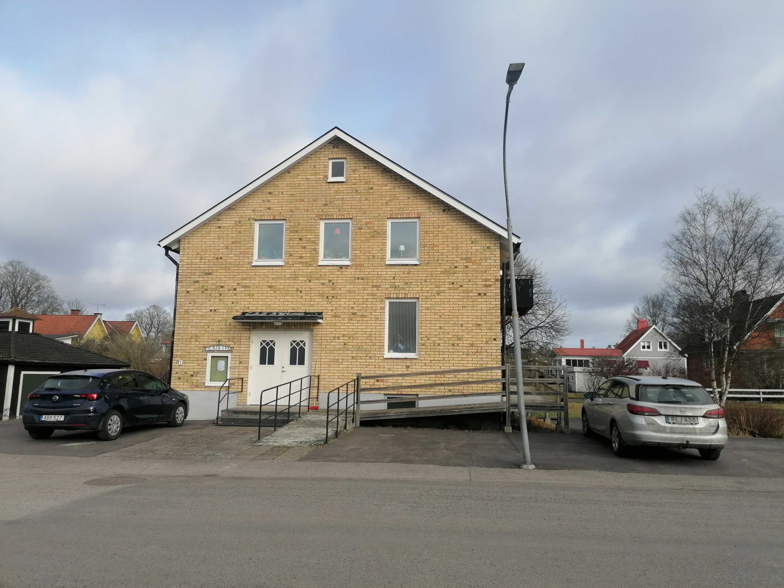 Byggnad Moheda filadelfia kyrka